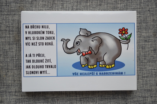 B025 Dárková bonboniéra - vše nejlepší k narozeninám (slo