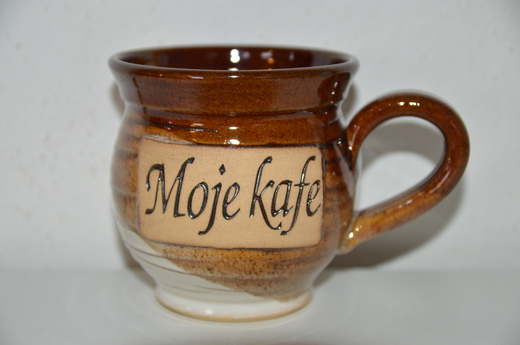 Hrnek malý baculatý - moje kafe.JPG