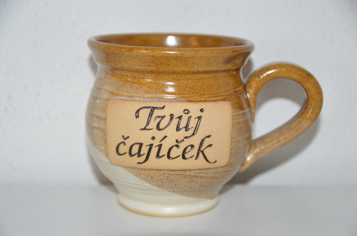 Hrnek malý baculatý - Tvůj čajíček.JPG