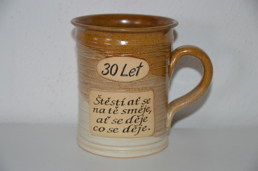 Hrnek velký - 30 let, štěstí ať se na tě směje.JPG