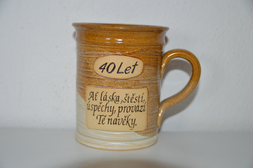 Hrnek velký - 40 let, ať láska, štěstí.JPG