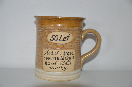 Hrnek velký - 50 let, hodně zdraví.JPG