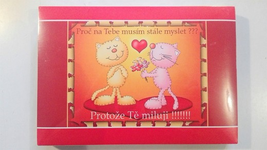 15 Bonboniéra s textem