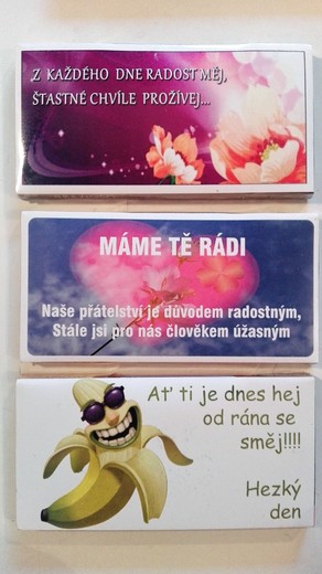 24, 22, 26  (seshora) Čokoláda s popisem