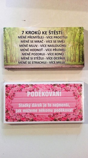 27, 25,   (seshora) Čokoláda s popisem