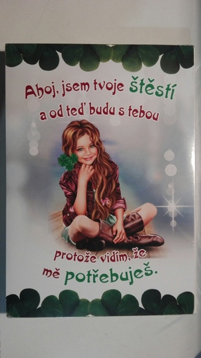 20 Bonboniéra s textem