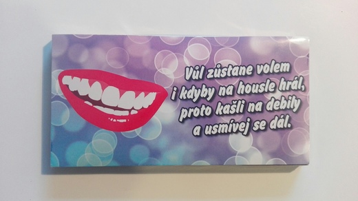 110 Čokoláda s popisem