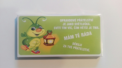116 Čokoláda s popisem