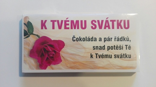 114 Čokoláda s popisem