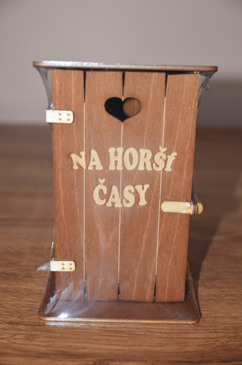 Pokladnička kadibudka - Na horší časy.JPG