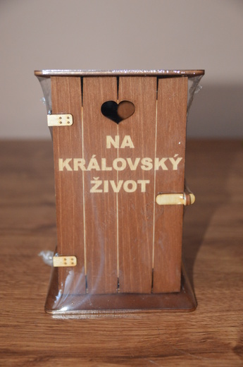Pokladnička kadibudka - Na královský život.JPG