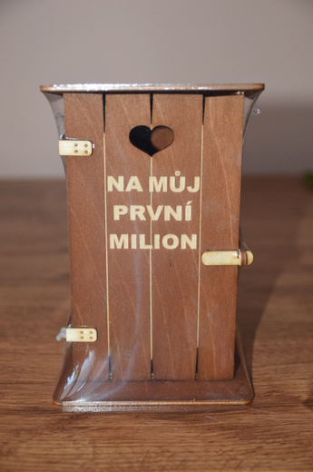 Pokladnička kadibudka - Na můj první milion.JPG