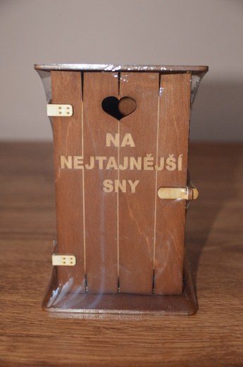 Pokladnička kadibudka - Na nejtajnější sny.JPG