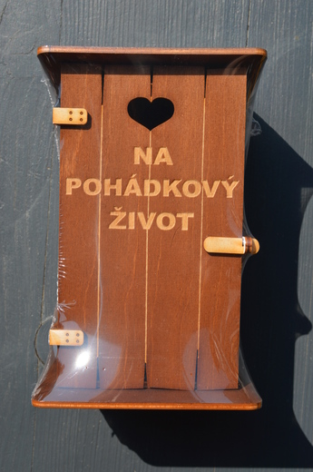 Pokladnička kadibudka - na pohádkový život.JPG